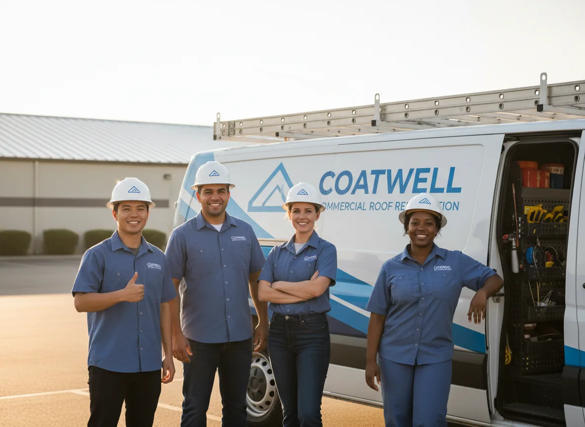 Commercial roof coating company in Forgan, OK